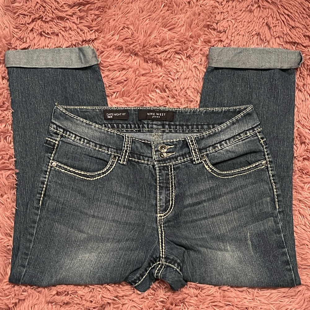 Nine West women’s size 29/8 denim capri